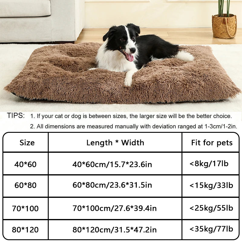 Soft Dog Beds House Soft Long Plush Best Pet Dog