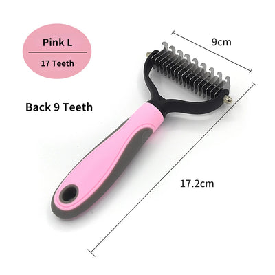 Professional Pet Deshedding Brush Dog Hair Remover