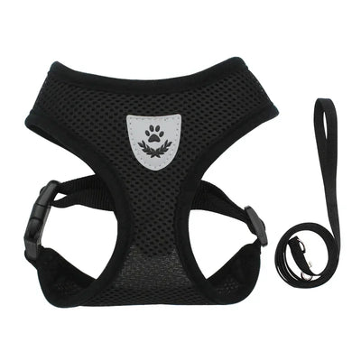 Summer Cat Dog Harness Lead Leash Adjustable Vest