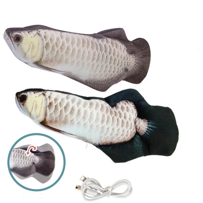 Cat Toys Fish USB Charger Fish Interactive Electric Floppy
