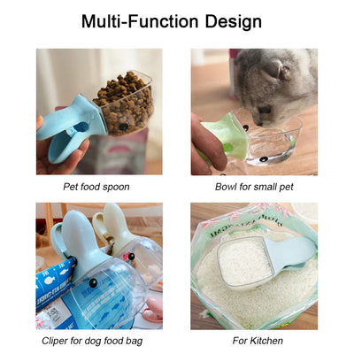 Pet Food Spoon for Cat Dog Bowls Multi-Function Bowl