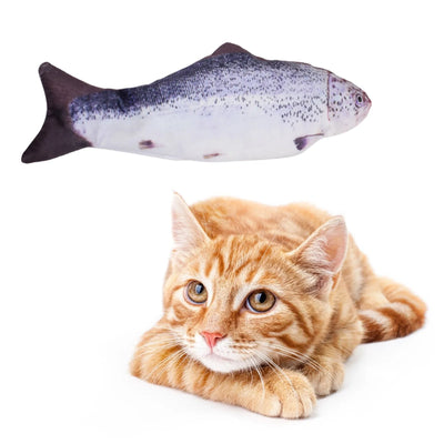 Cat Toys Fish USB Charger Fish Interactive Electric Floppy