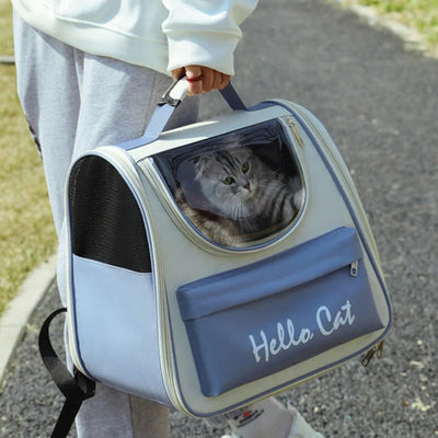Cat Carrier Bags Windproof Outdoor Travel Backpack