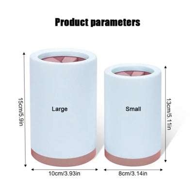 Automatic Pet Foot Washer Cup Silicone Soft Foot Cup
