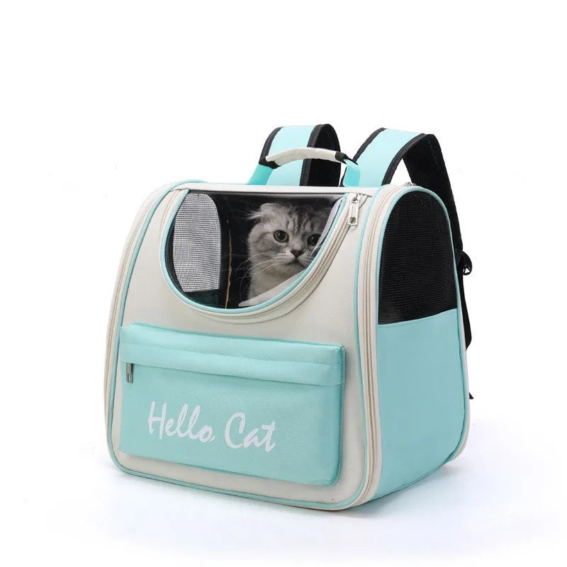 Cat Carrier Bags Windproof Outdoor Travel Backpack