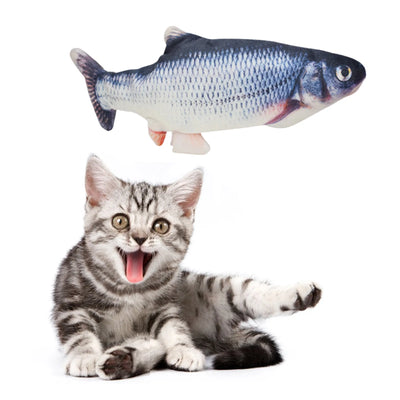 Cat Toys Fish USB Charger Fish Interactive Electric Floppy