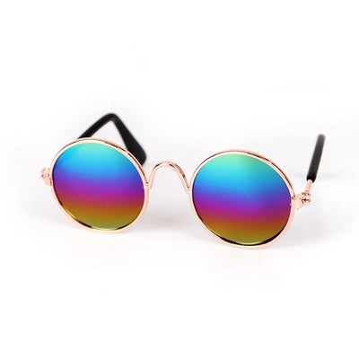 Lovely Vintage Round Cat Sunglasses Reflection Eye