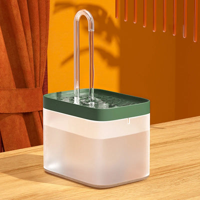 Ultra-Quiet Cat Water Fountain Filter Smart Automatic