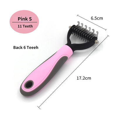 Professional Pet Deshedding Brush Dog Hair Remover