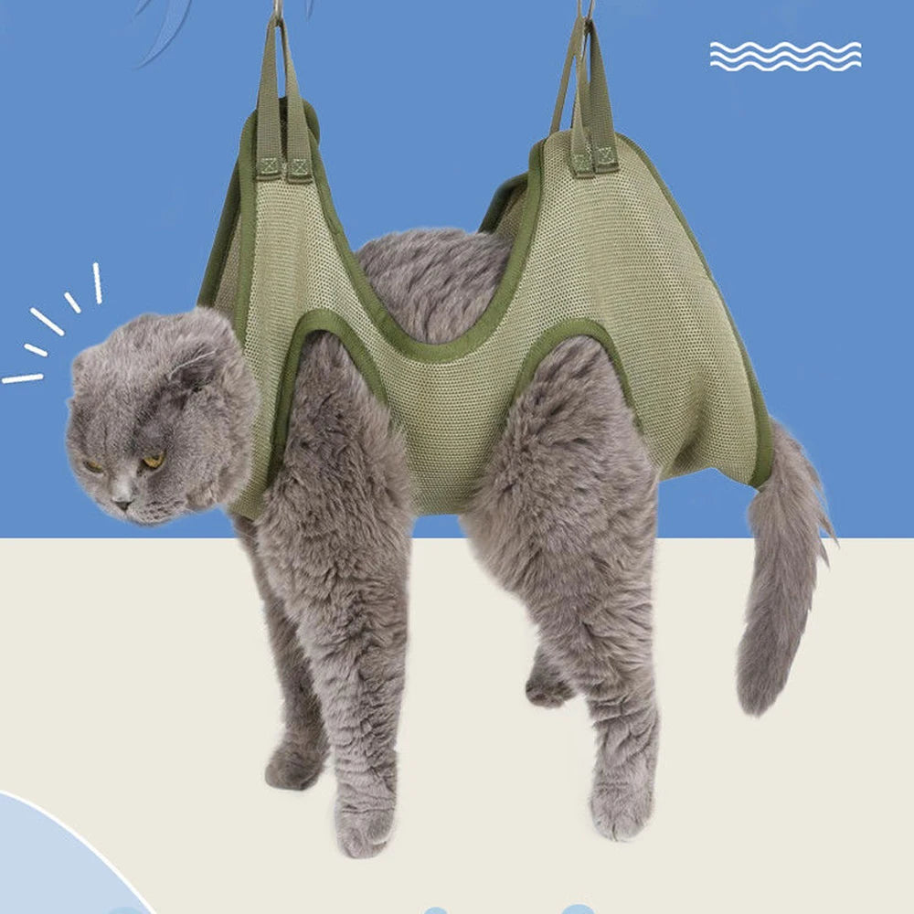 Cat Grooming nail cutting anti scratch bite fixed bag