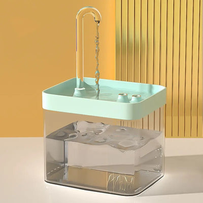 Ultra-Quiet Cat Water Fountain Filter Smart Automatic
