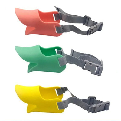 Dog Muzzle Silicone Duck Muzzle Mask for Pet Dogs
