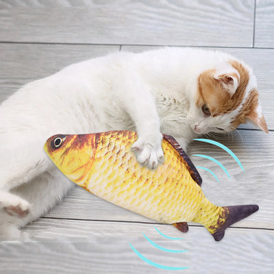 Cat Toys Fish USB Charger Fish Interactive Electric Floppy